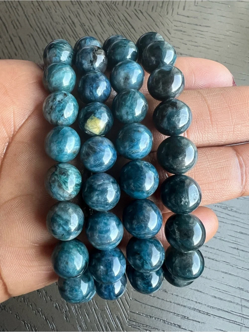 Blue sugilite bracelet 10mm SIZE 6.75’ ( ONE )